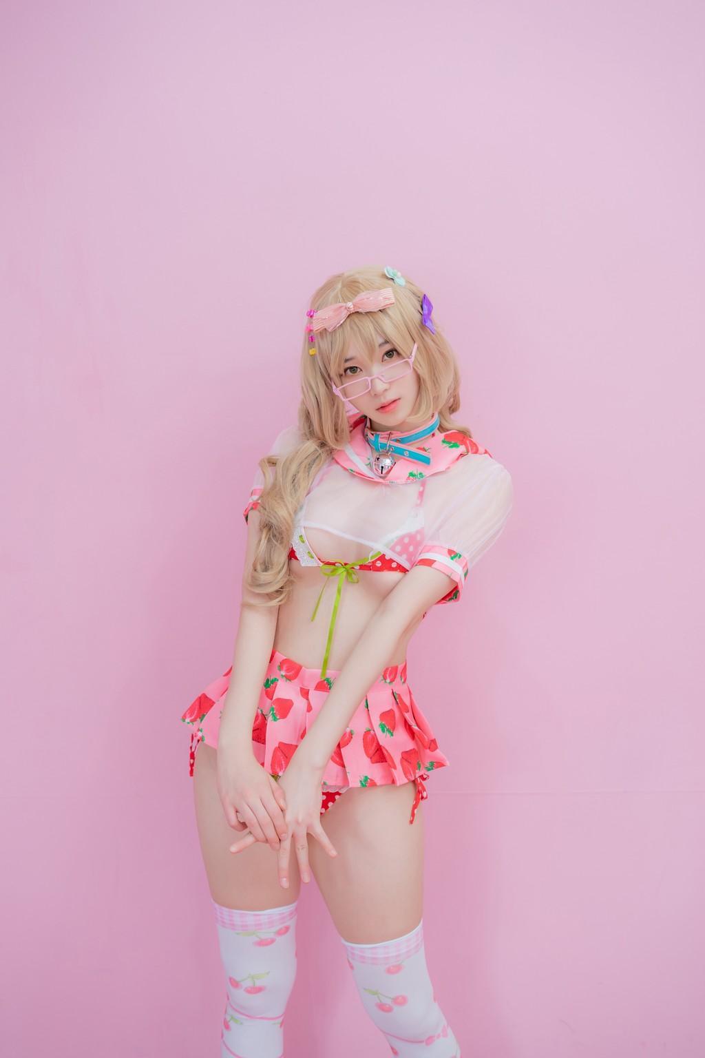 [CreamSoda] Bambi (밤비): Over knee socks (140 photos)(25)