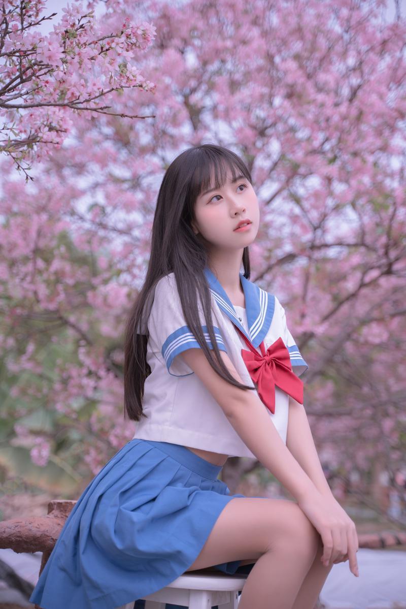[Cosplay] 萌芽儿o0 樱花jk(21)