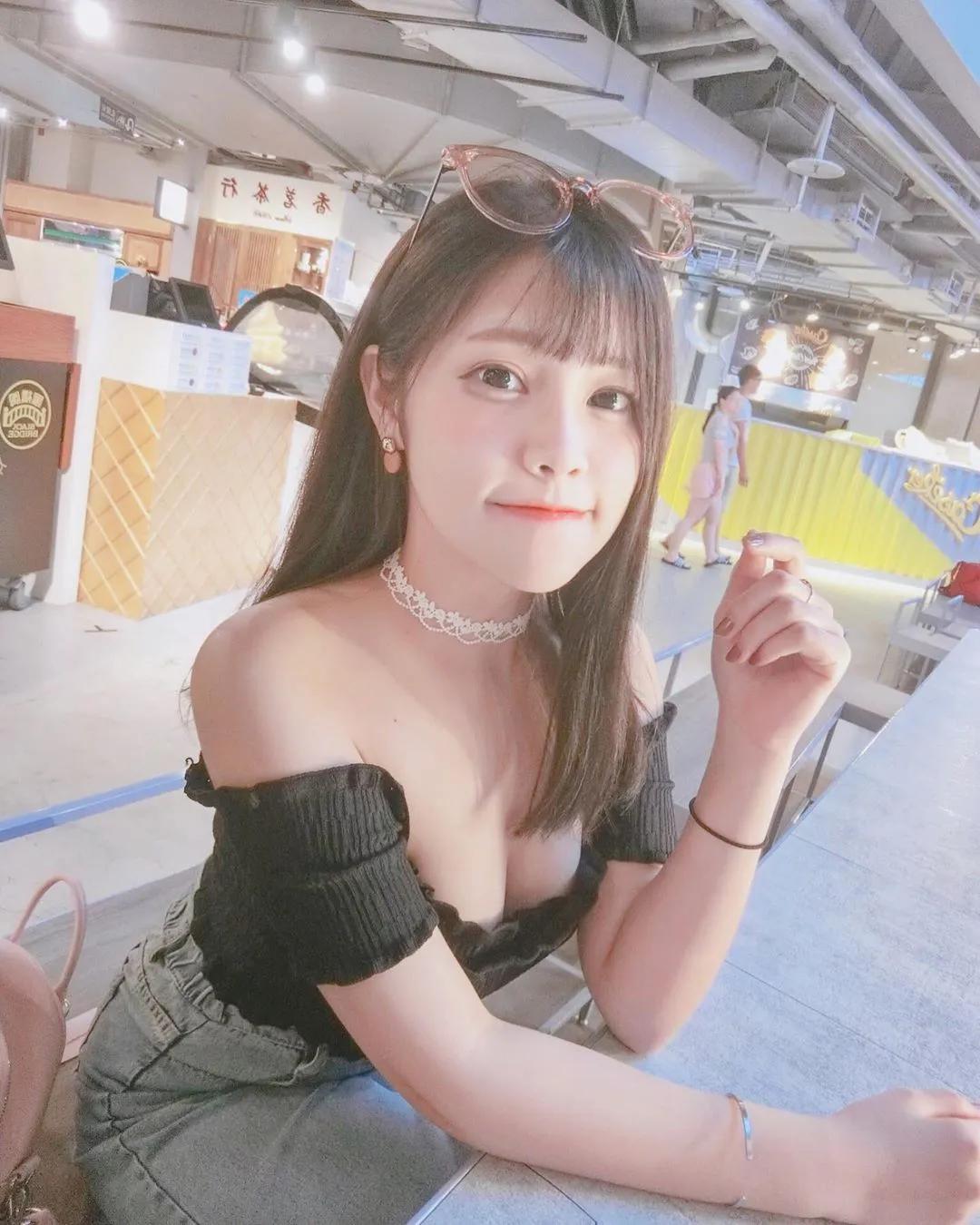 沈橖 甜美系美人小露性感...胸前重量惊为天人