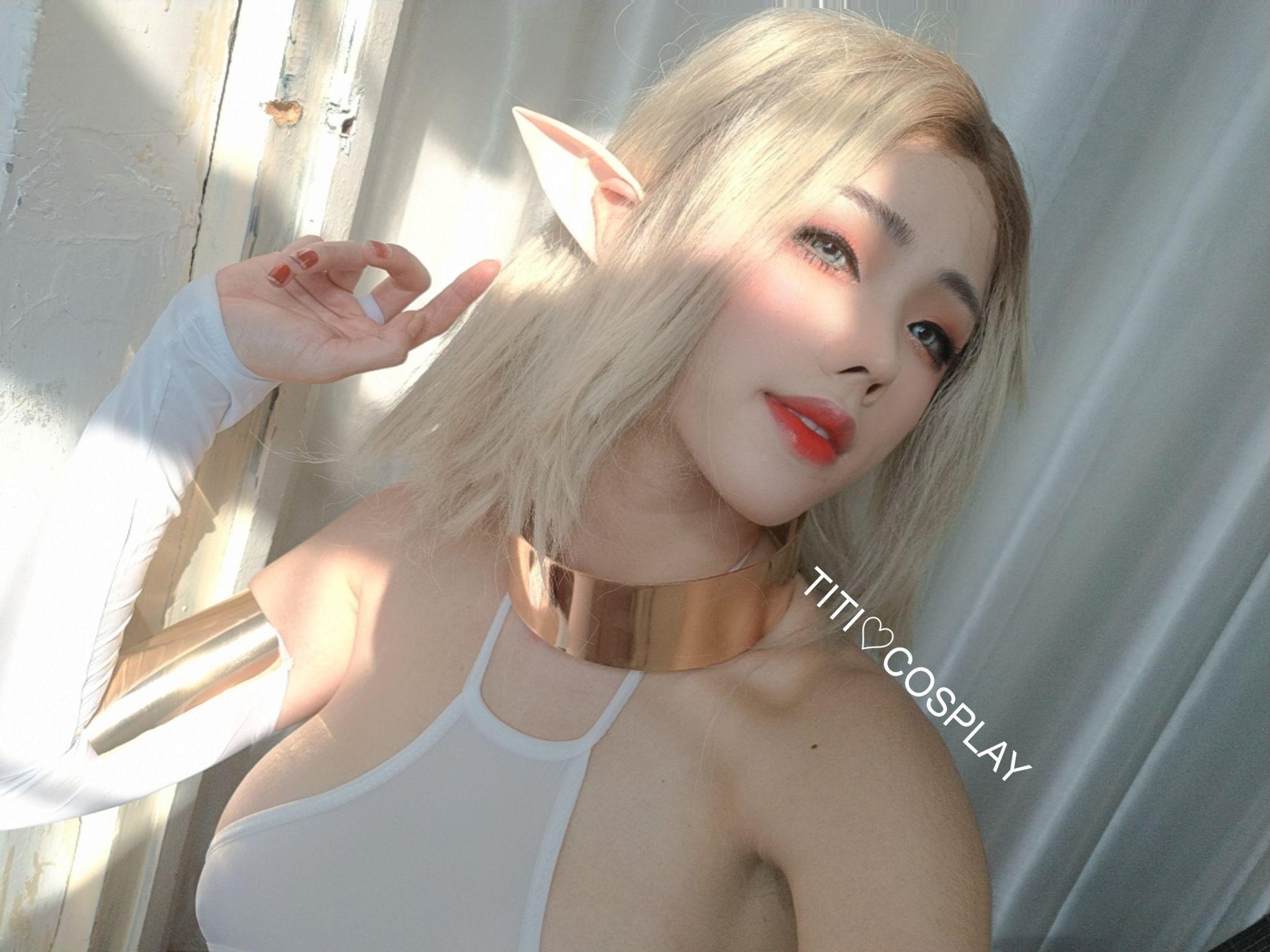 Coser@钛合金TiTi: 精灵女神露脸 (66 photos)(39)