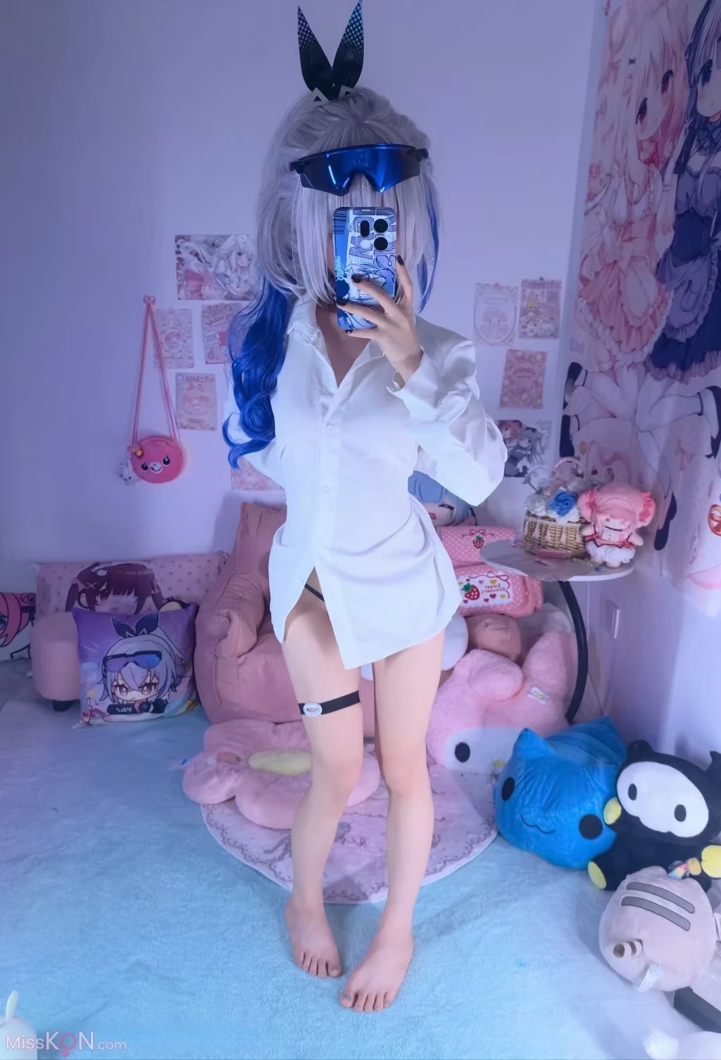 染三ran3制服 ero 崩壞星穹鐵道 銀狼 襯衫(23)