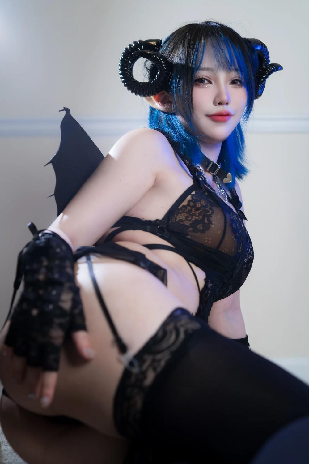 狐洛洛子 深蓝魅魔(28)