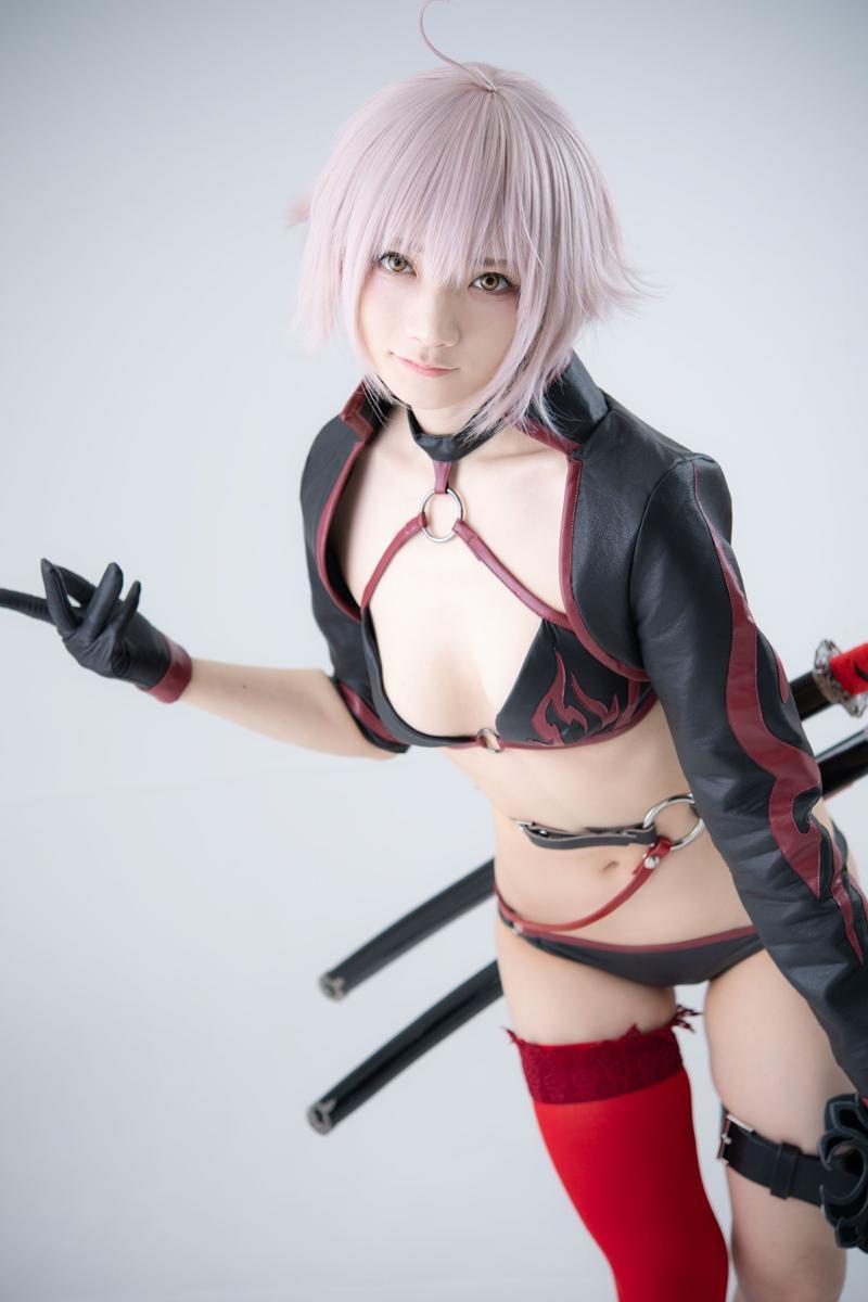 [Cosplay] Sakurai 桜井 – クレイジーマッド水着道! 刻むわよ マスターちゃん、ふふっ(63)