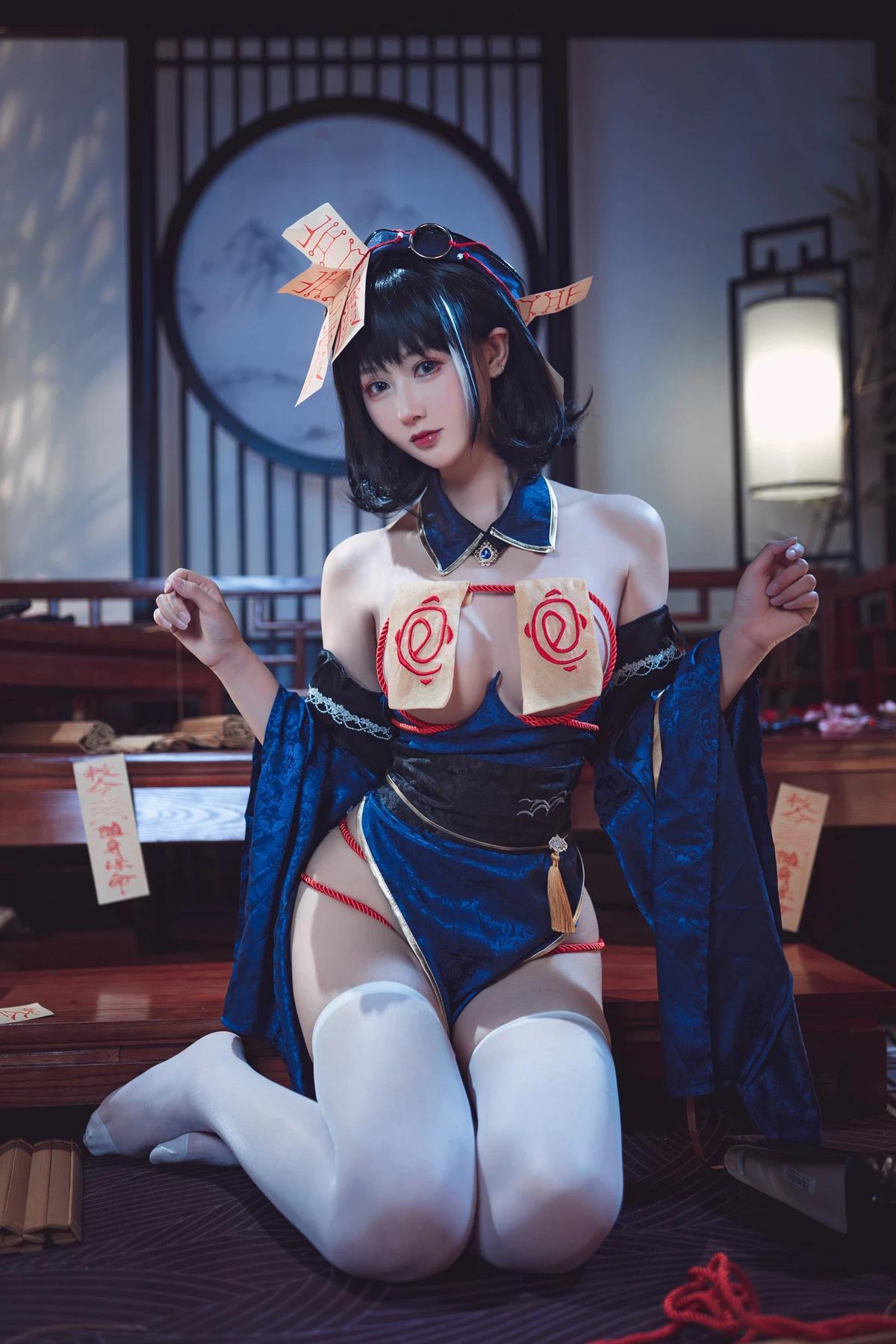 Cosplay 羽生三未 華甲歡慶殭屍三未全(35)