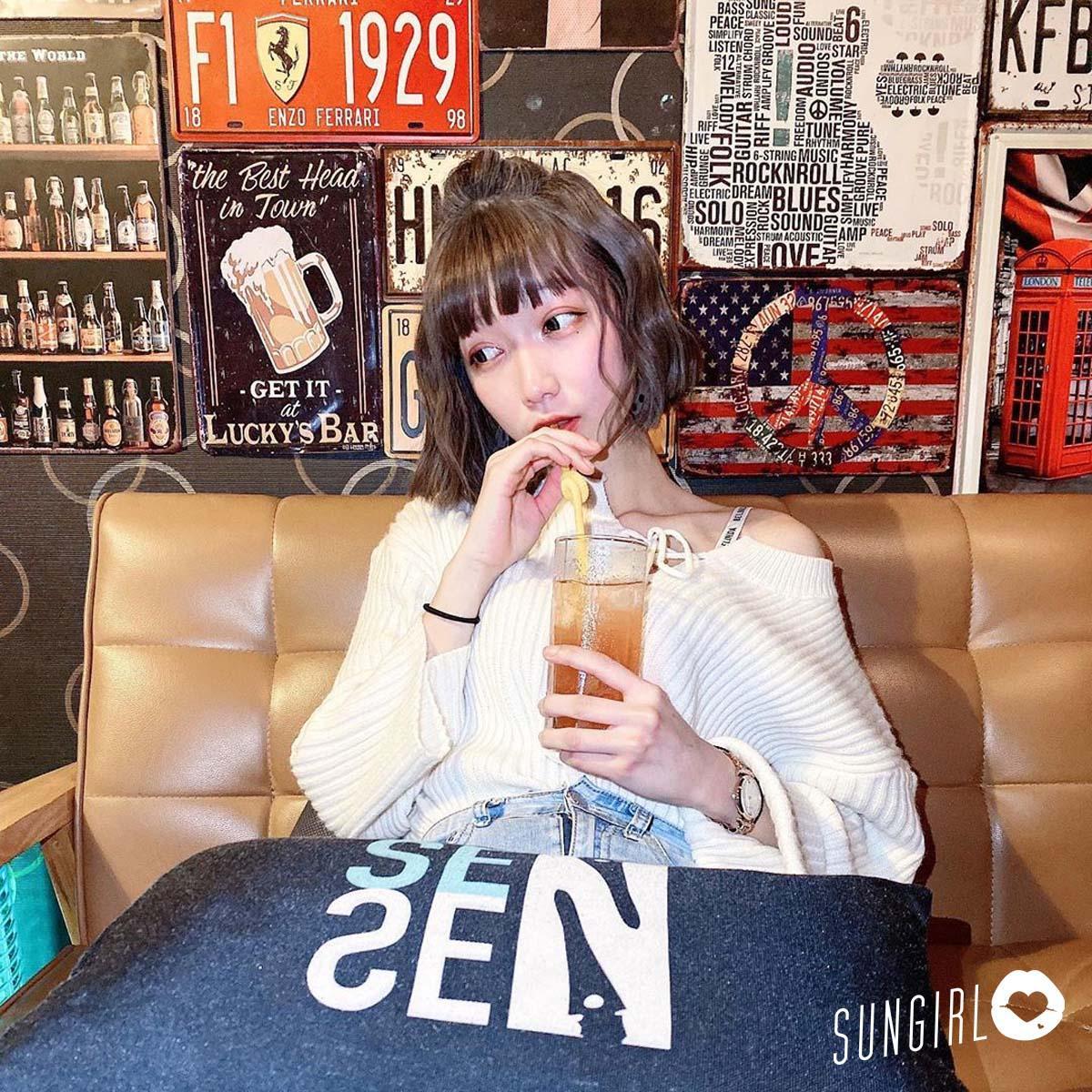 小荳、大眼正妹服饰店员被神到了　大方自然不做作被网友称:新一代宅男女神(5)