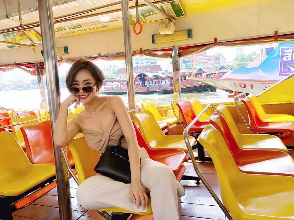 华航正妹地勤「奇欧娜」短发俏丽身材火辣！比基尼度假性感指数冲破云霄啦～(13)