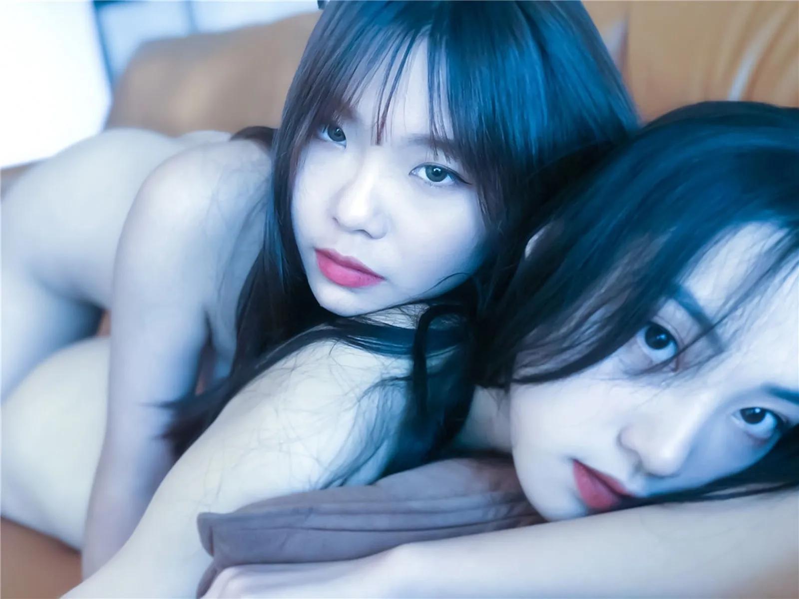 Chinese Model Qinweiyingjie婕哥 Private Naked Couple Photoshoot(25)