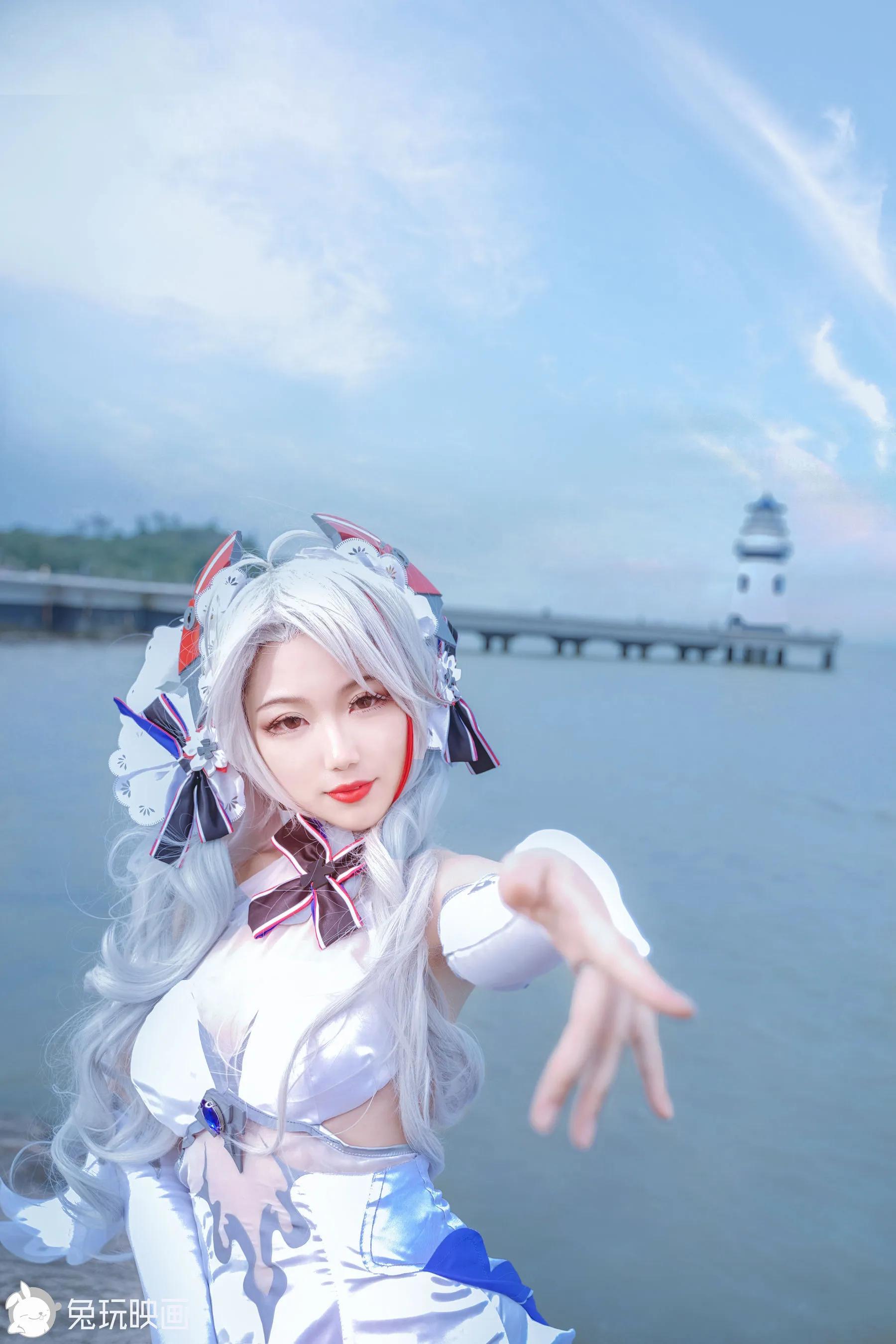 [兔玩映画] - 碧蓝-欧根花嫁(19)