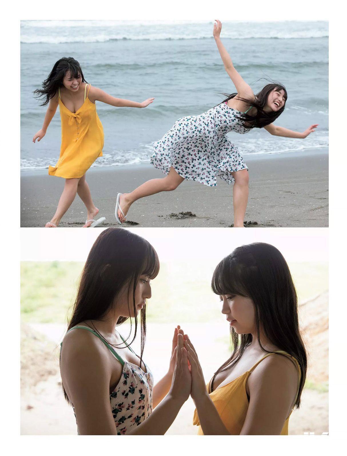 浅川梨奈＆大原优乃「巨乳互撞」尬奶　破坏力∞「爆乳核武」战争一触即发-小湿妹图(11)