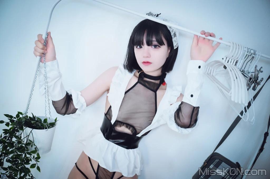 [BLUECAKE] Jeong Jenny (정제니): Maid Cosplay (112 photos)(83)