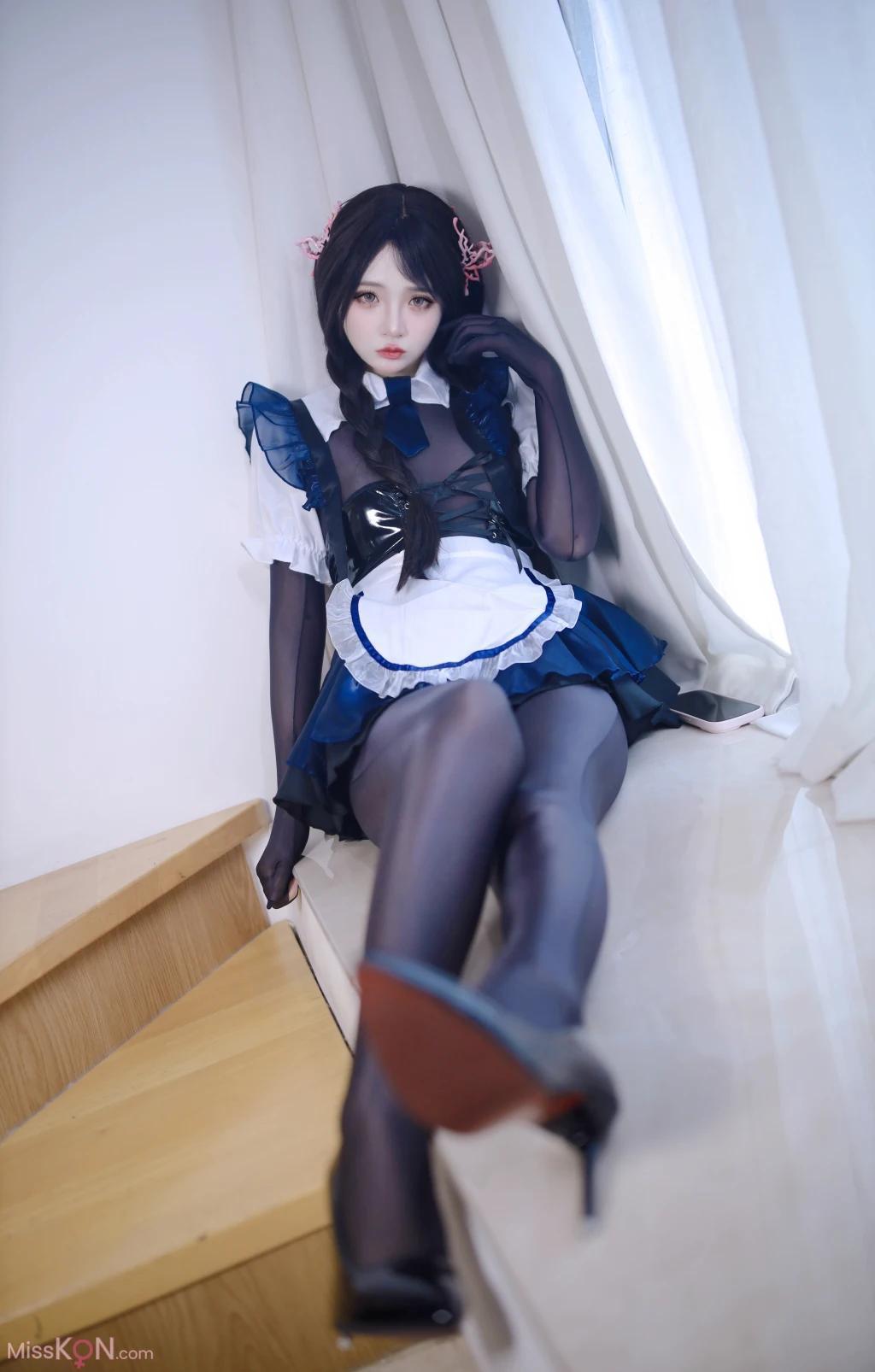 Coser@疯猫ss: 七了个三 女仆特工 (54 photos)(30)