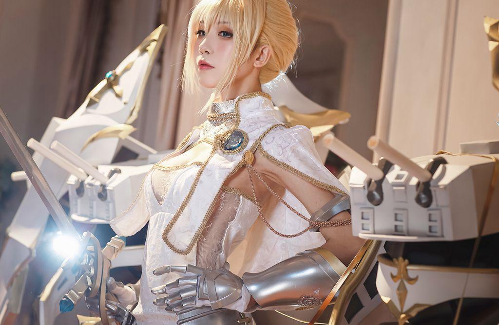 Coser @ 水 淼 Aqua Vol.063: 圣女 贞德 (40 photos)(32)