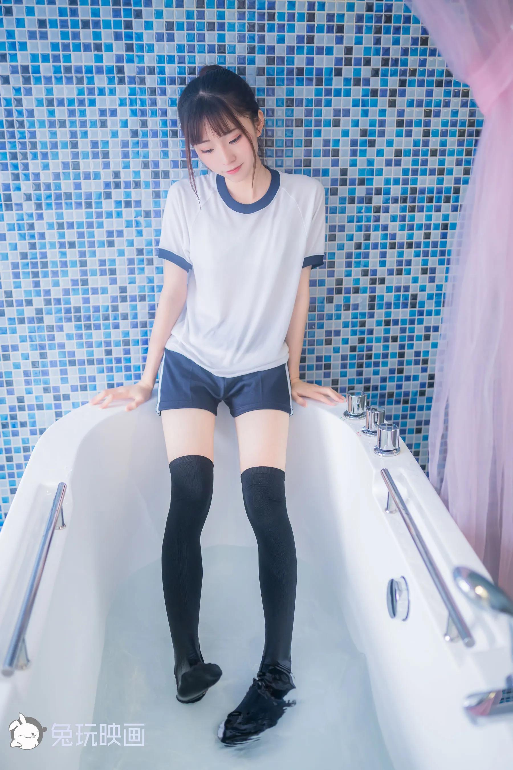 [兔玩映画] - 湿身体操服(3)