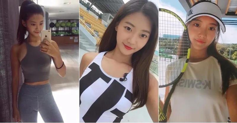 国民女神携带「浑圆凶器」跑上路，胸前字母快被撑爆！路人急忙闪边让道！(1)