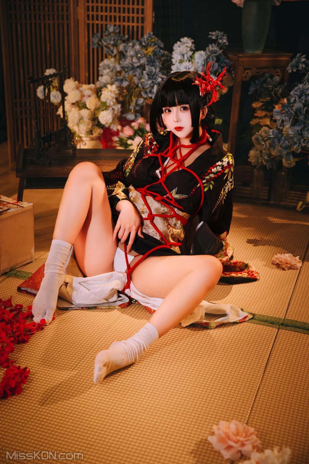 Coser@日奈娇: 花魁狐妖 (144 photos )(53)