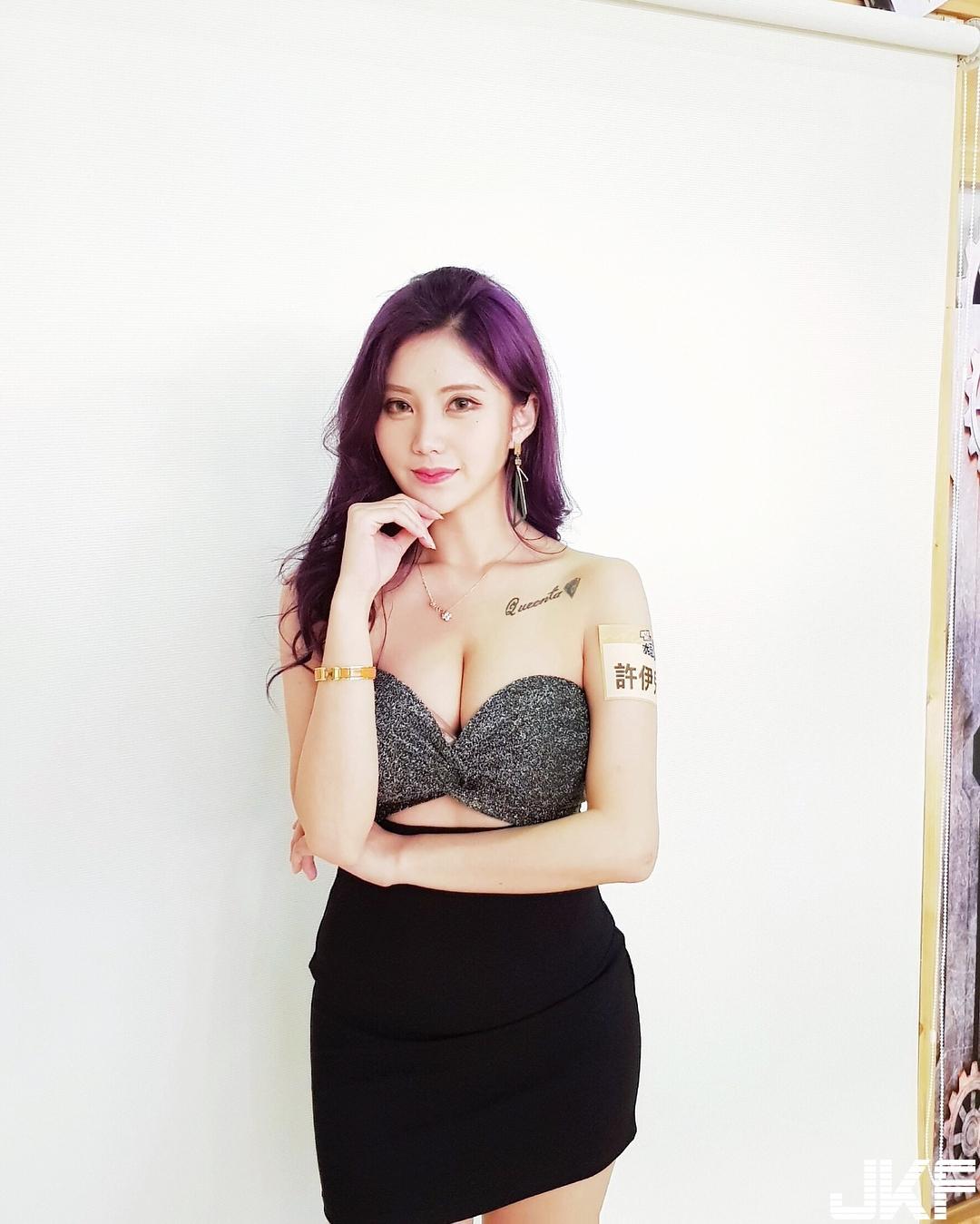 正脸范冰冰侧脸杨丞琳，正妹「Queenta」五官太精致竟与女星大撞脸！(3)