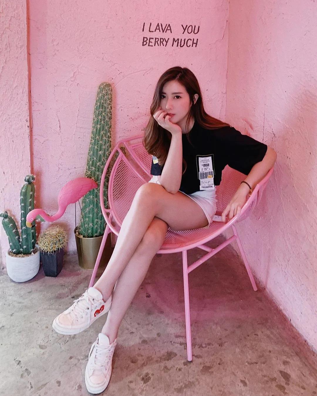 大马仙气小姐姐！「Jovin Chan」白嫩长腿超逆天，气质脸下的美体更秒获赞叹！-小湿妹图(7)