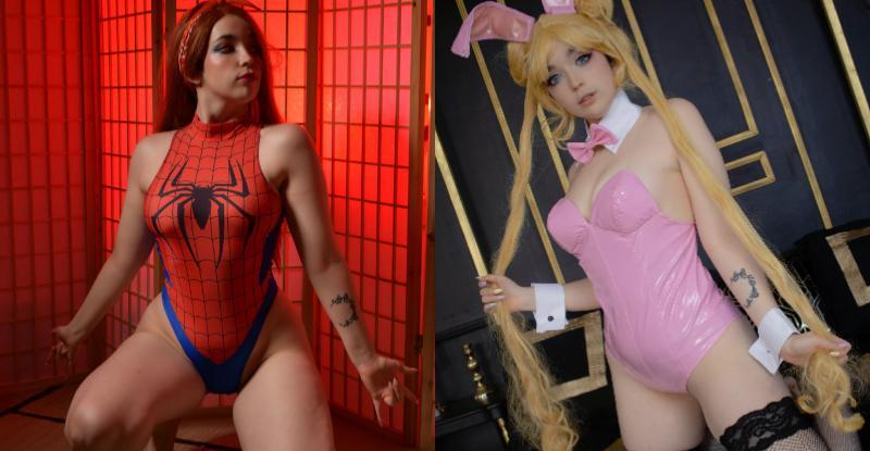 人气Coser性感微肉体色气飘散　尺度一开收不回…销魂吐舌照充满暗示(1)