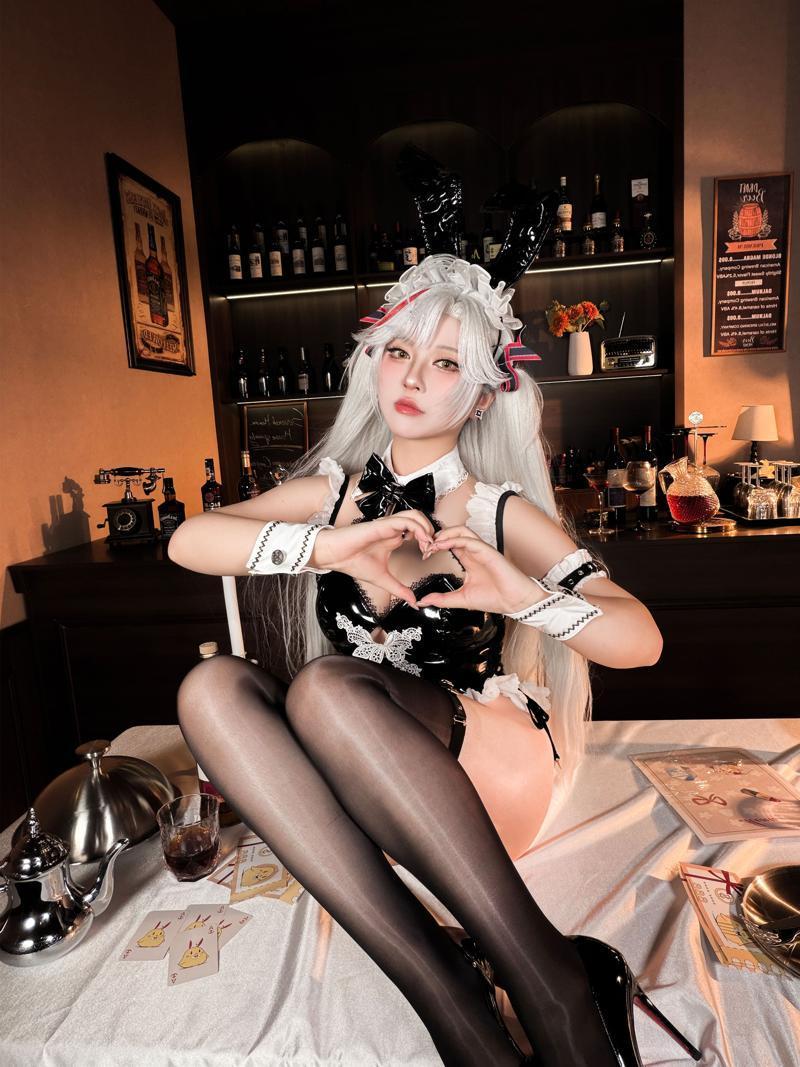 [Cosplay] 半半子 欧根亲王Bunny(46)