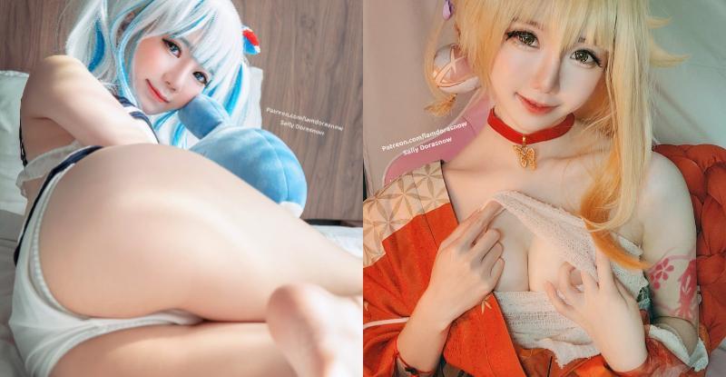 萝莉萌正妹Coser「合法撩欲」　挑战分级制度的湿身照曝光…全网邪恶了(1)