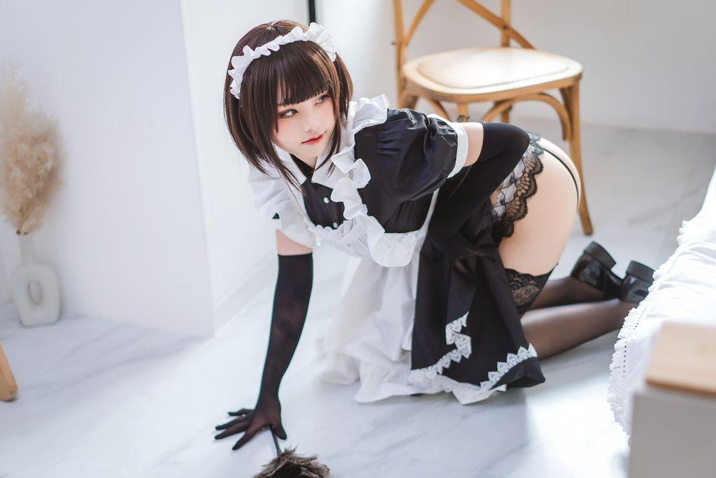 Coser @ 蜜汁 猫 裘 Vol.059: 民宿 女仆 (50 photos)(13)
