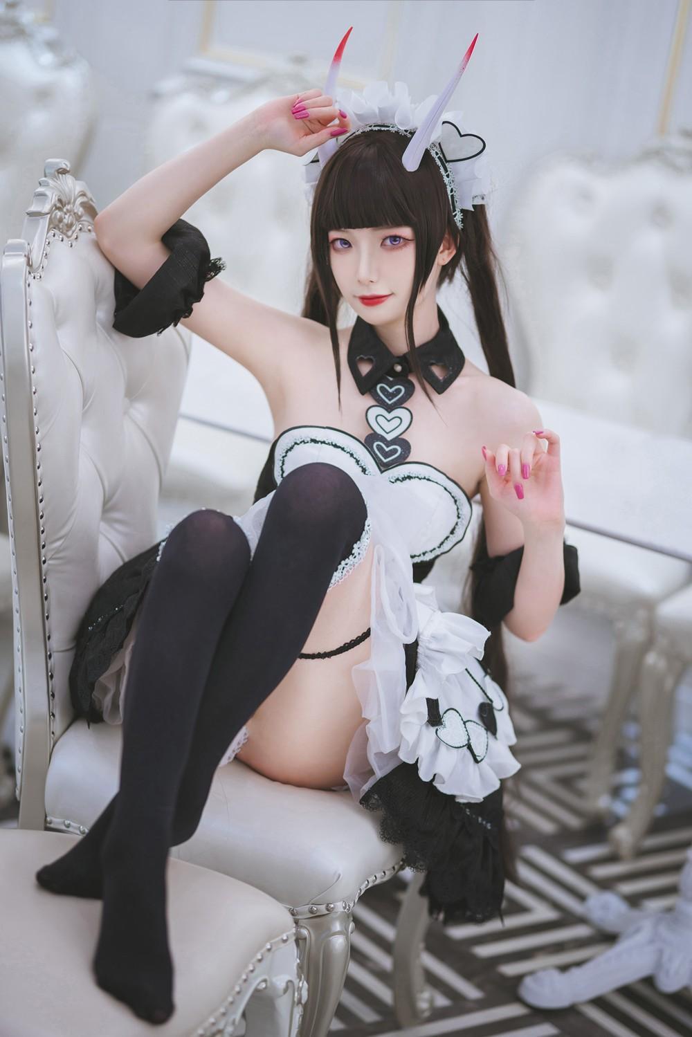 (Cosplay) 封疆疆v 能代女仆(5)