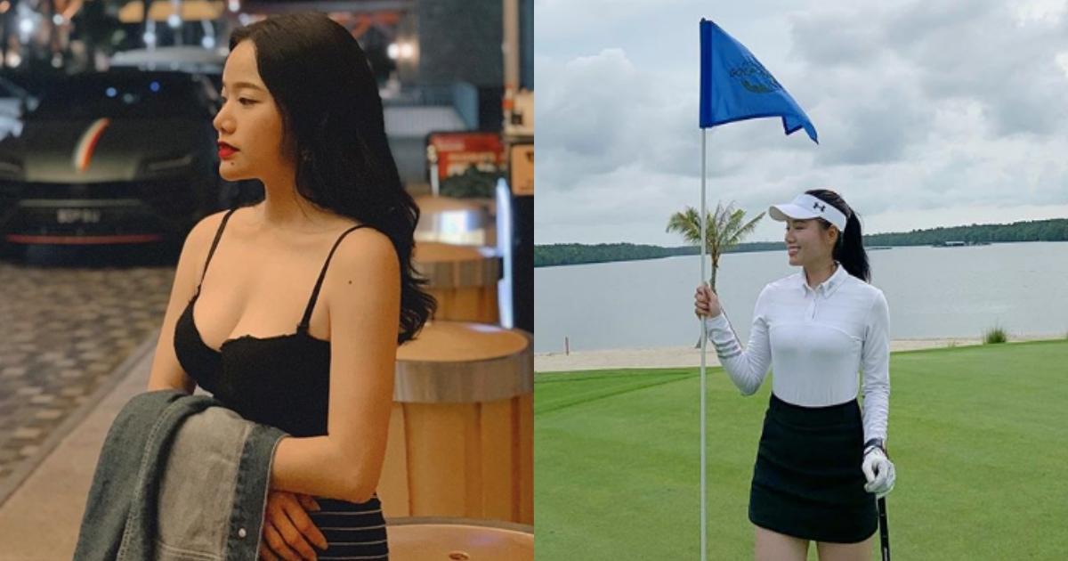 美艳长发妹「张雪儿」环游世界打高尔夫！打扮火辣谁看了不想一杆进洞～-小湿妹图(1)