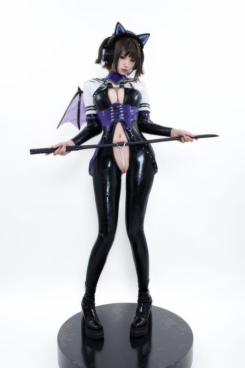 [Cosplay] 柒柒要乖哦 白棚胶衣(63)