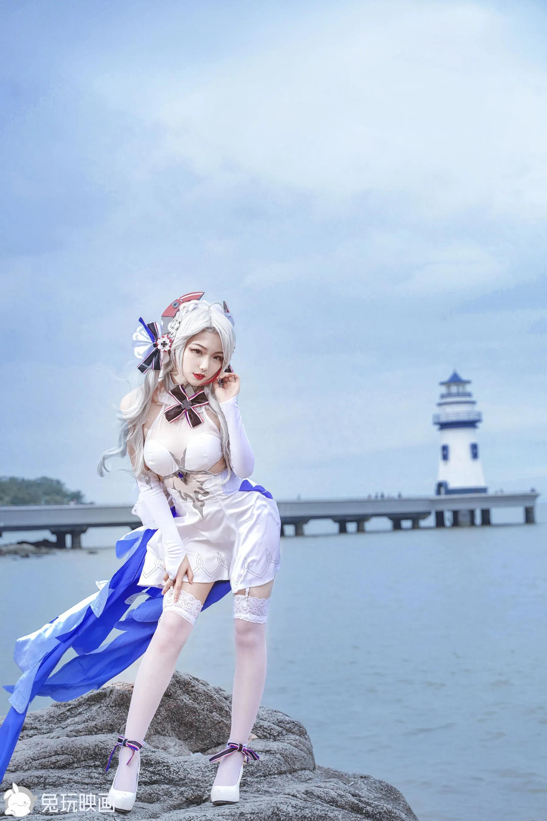 [兔玩映画] - 碧蓝-欧根花嫁(13)