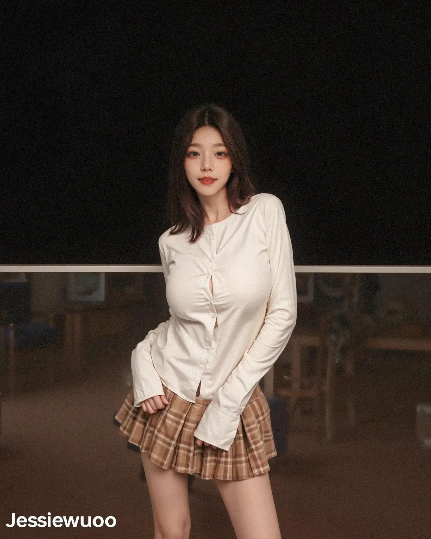 稚嫩肌肤「米祈儿」身材曲线让人著迷 外型超抢眼(21)