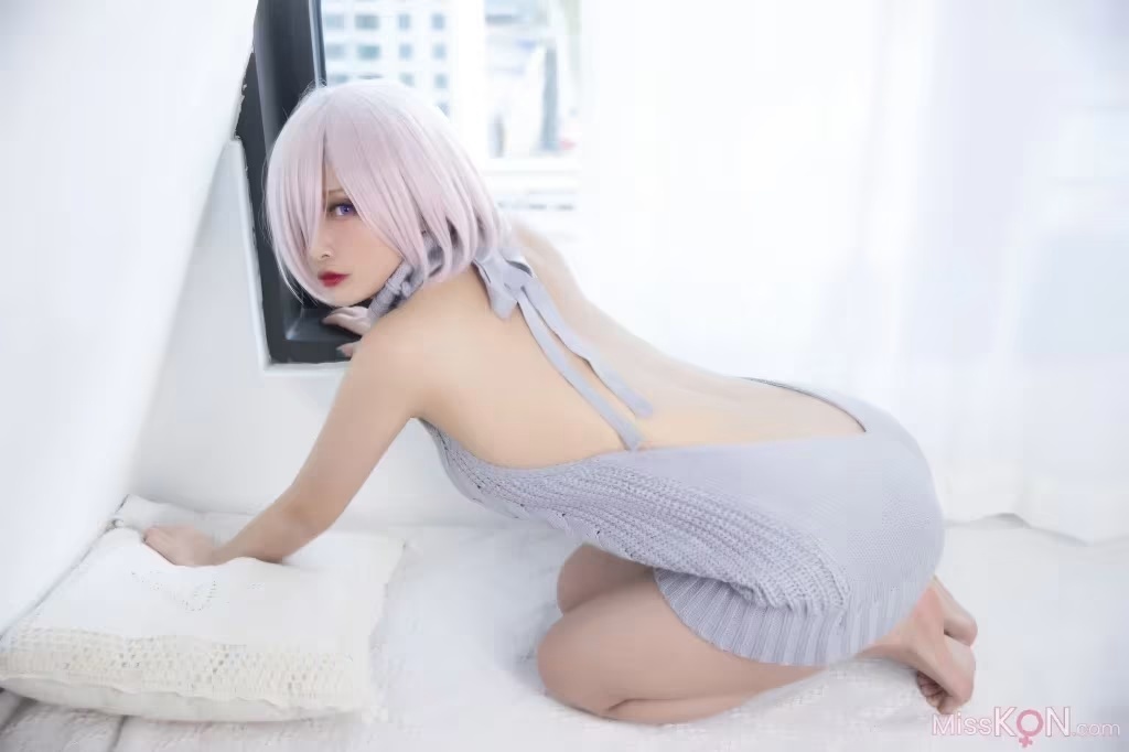Coser@洛璃LoLiSAMA： 瑪修露背毛衣 (23 photos) - ( Page 1 / 2 )(6)