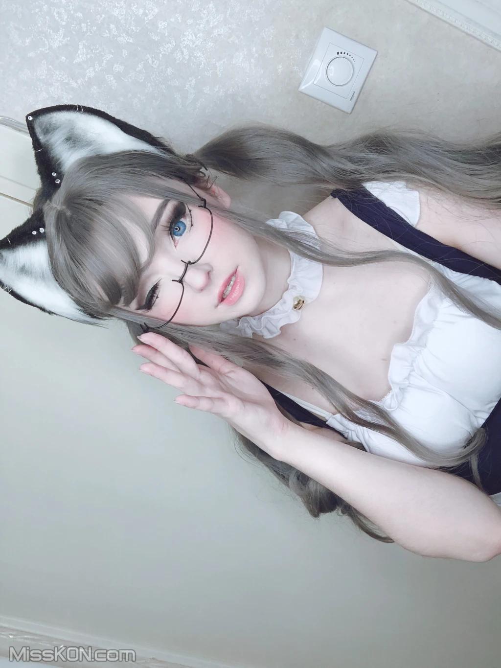 Coser@Candy_Ball: Maid Swimsuit (65 photos )(61)