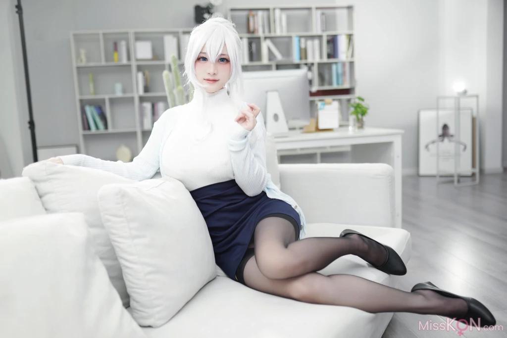 Coser@幼愛Youmeko: 未亡人雪女 (70 photos)(38)