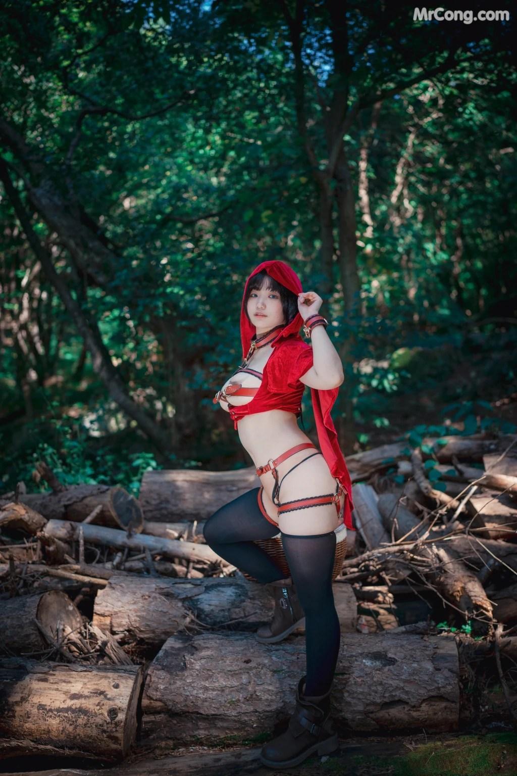 DJAWA Photo - Mimmi (밈미): "Naughty Red Hiring Hood" (125 photos)(83)