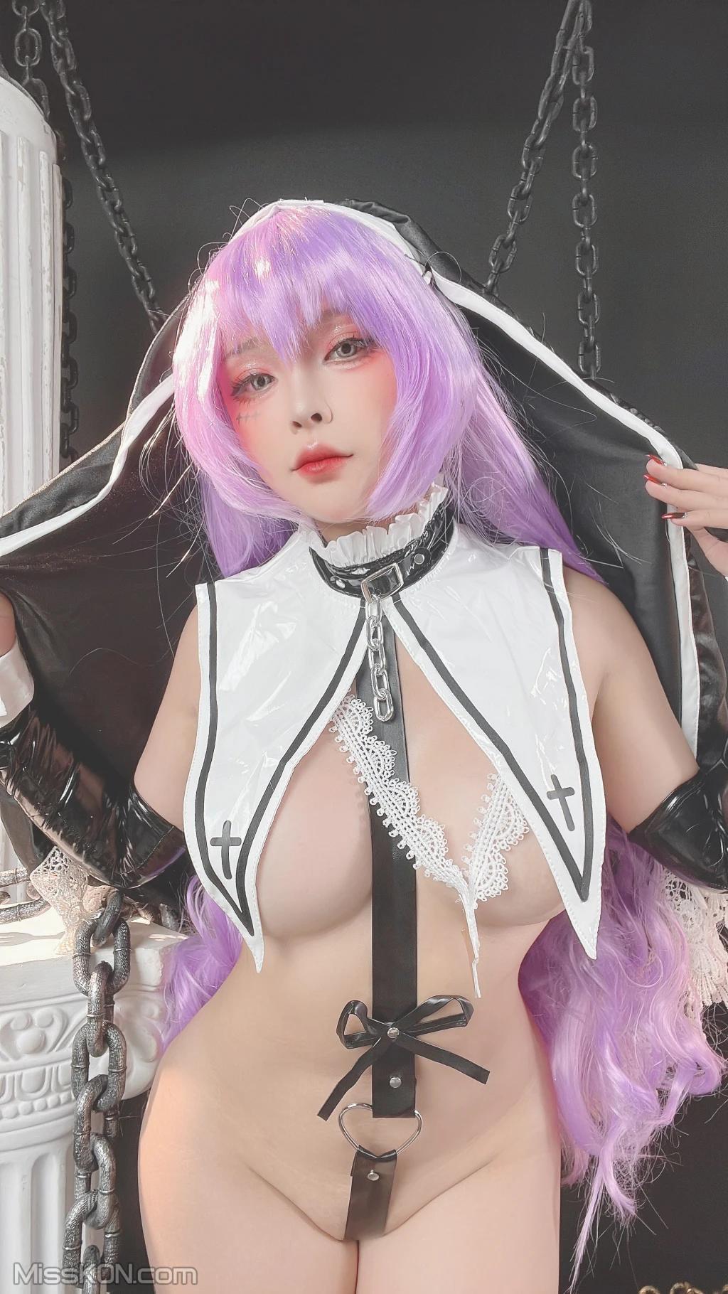 Coser@Sayo Momo: 梦想成为魔法少女-修女奇苷特 (66 photos )(38)