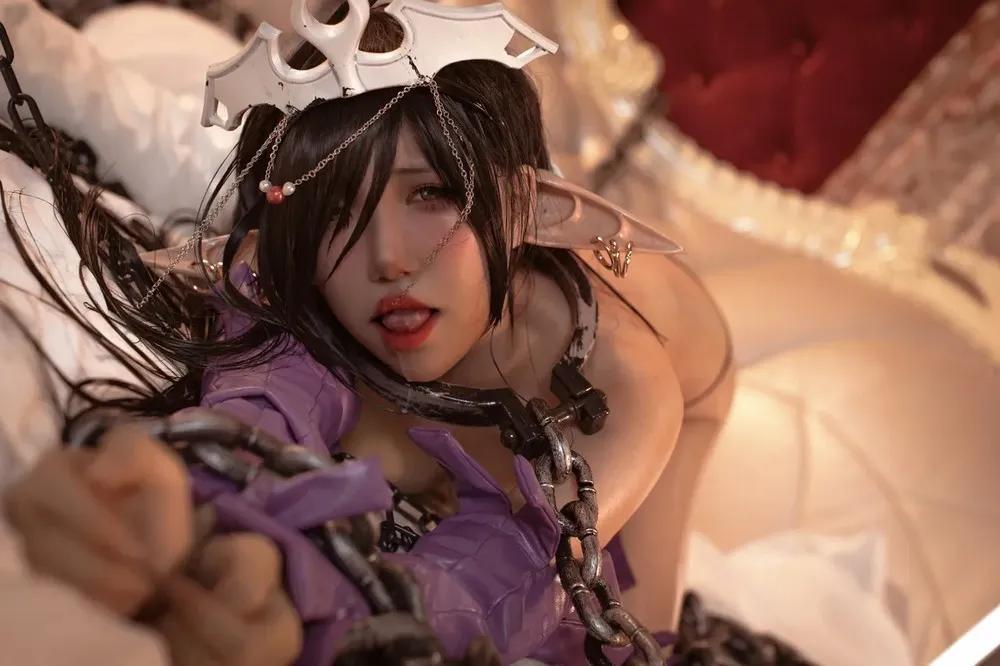 阿薰Kaori - 黑兽 黑精灵女王奥利卡(1)