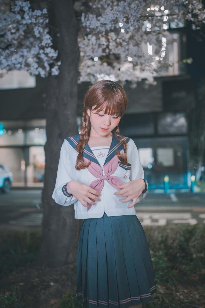 [DJAWA Photo] Jeong Jenny (정제니) – Hatsukoi Yozakura(22)