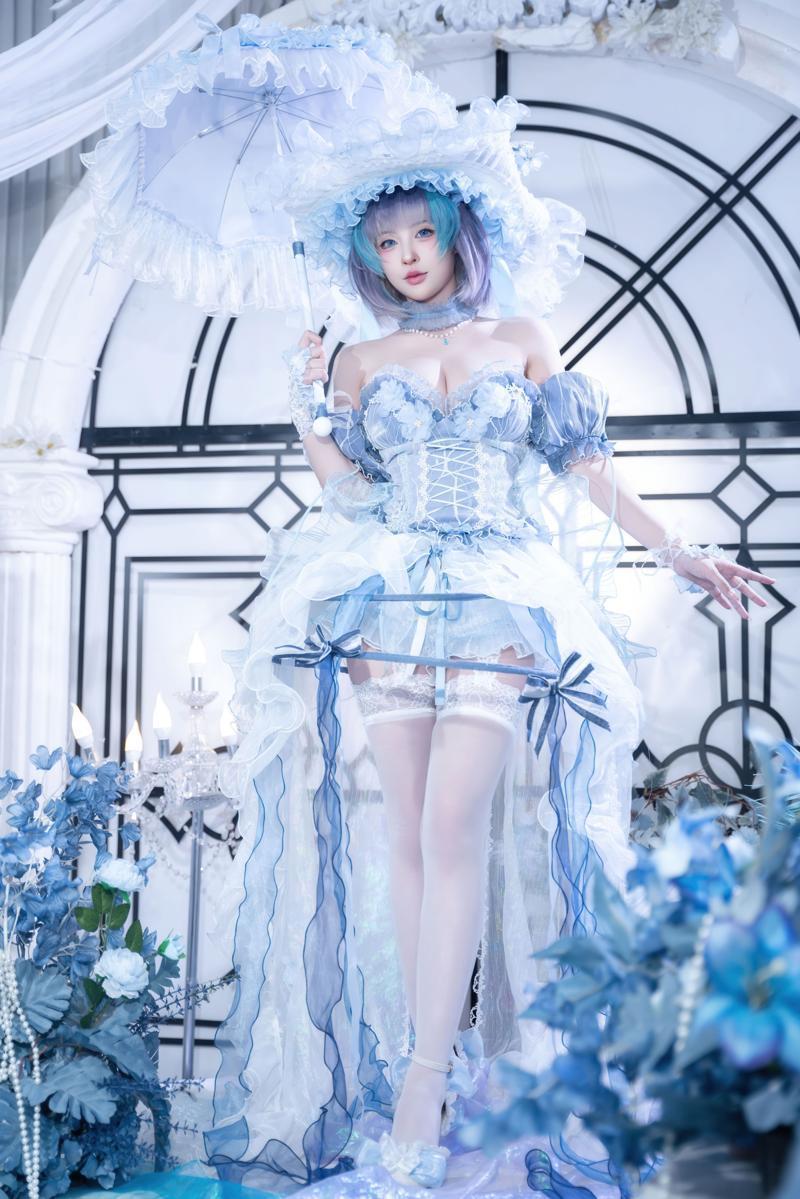 [Cosplay] 清水由乃 碧蓝航线 柴郡 废稿礼服(11)