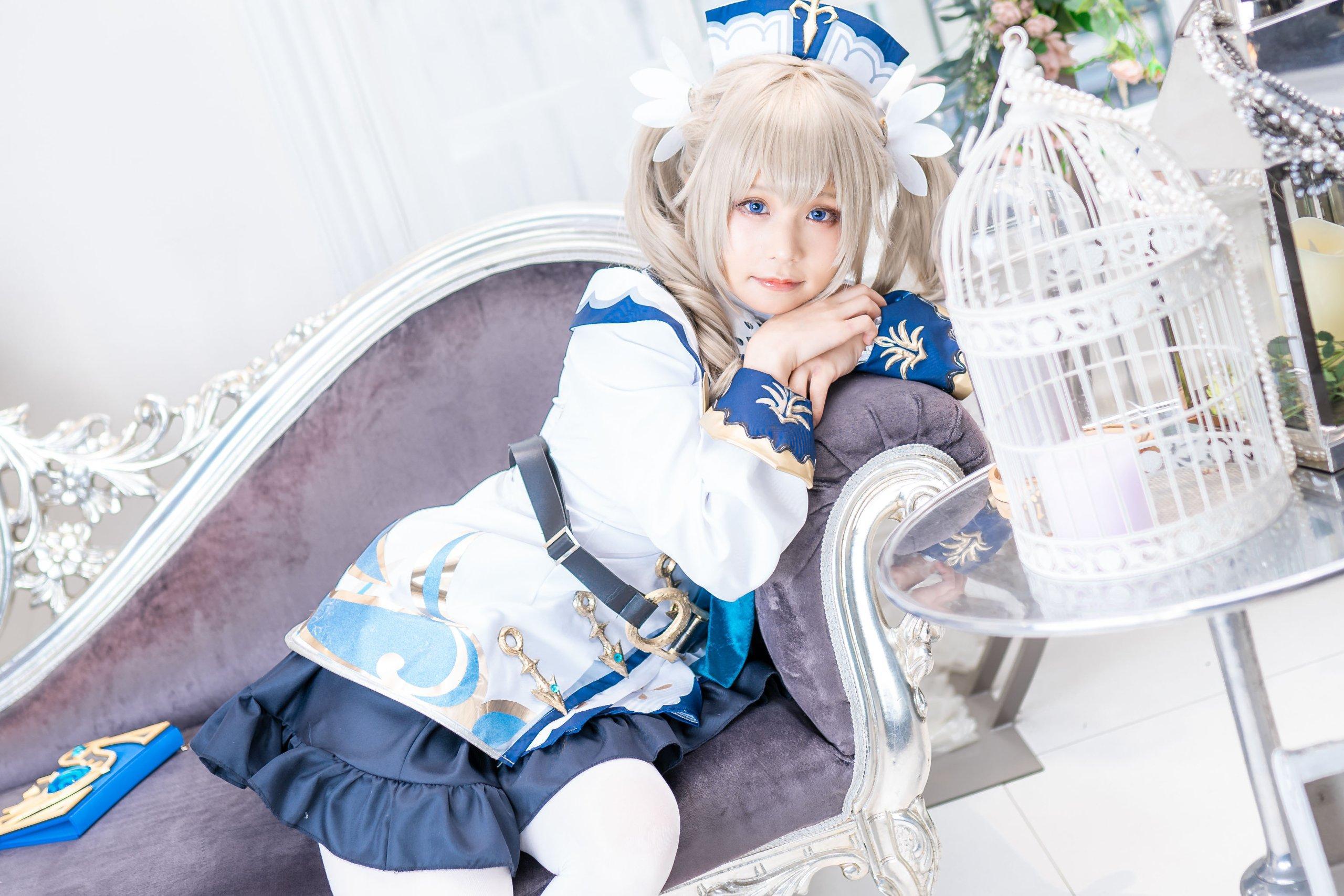 原神 芭芭拉 CN：Kurumi_クルミ_バーバラさんに愈すされて元気になる(158)