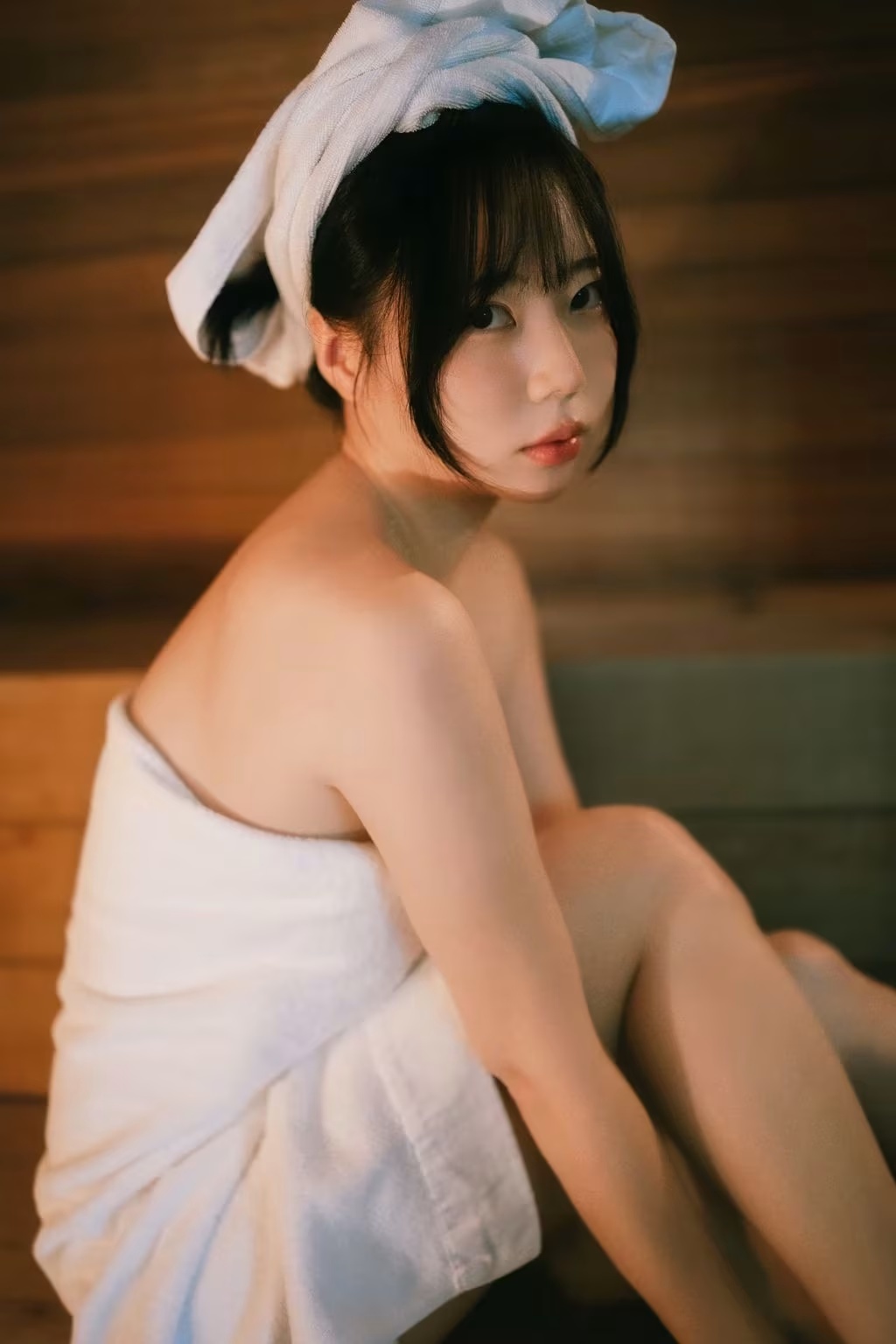 [SWEETBOX] Myu_a_ (뮤아)： Sauna (76 photos) - ( Page 1 / 4 )(9)