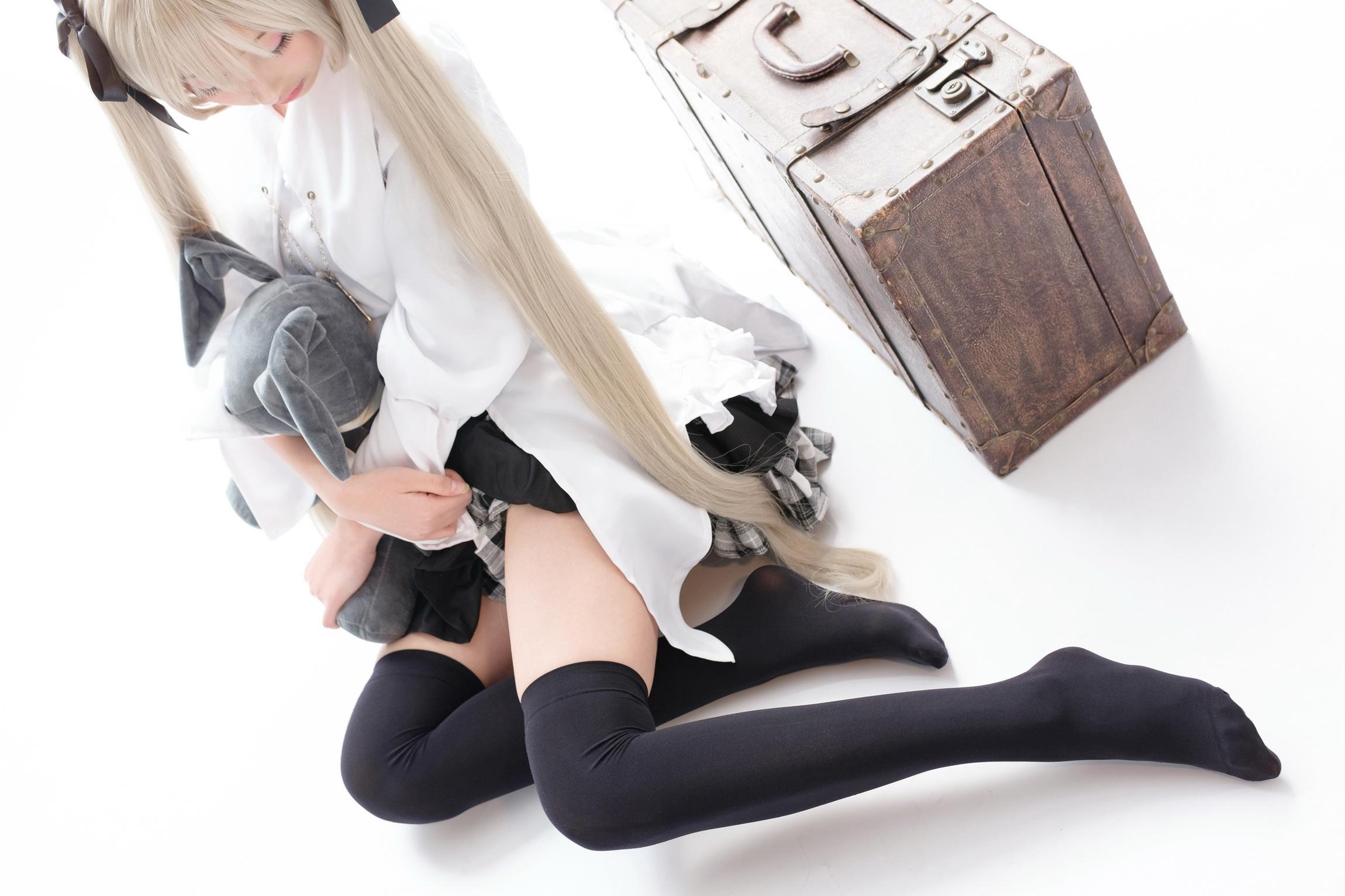 【森萝财团】萝莉丝足写真 SSR-006 Sora Kasugano(67)