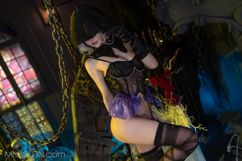 Coser@阿包也是兔娘: 午夜瞌睡魔女 (40 photos)(27)
