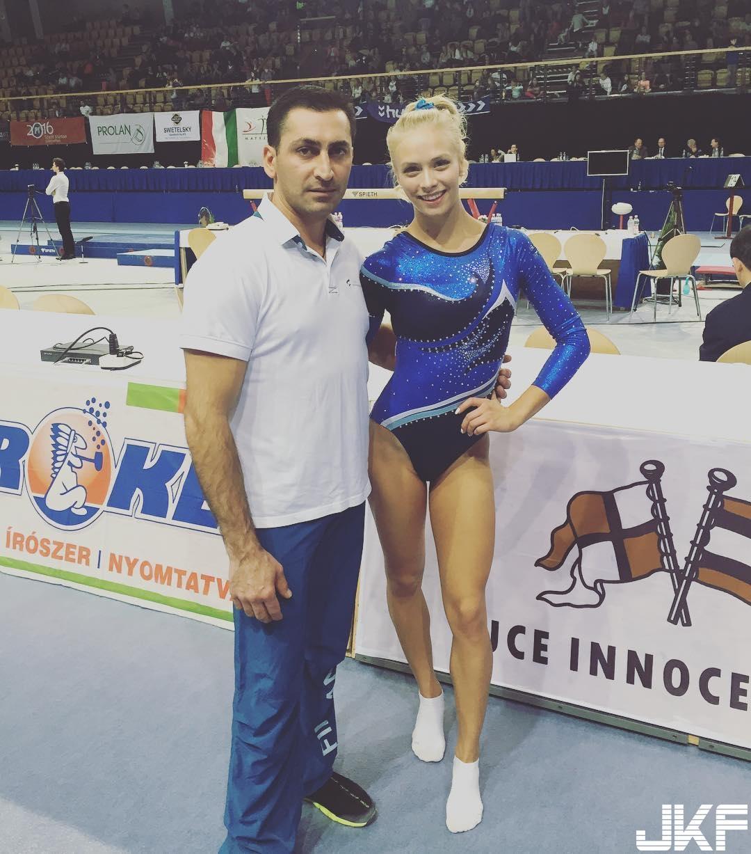 「世大运正妹」再一发！芬兰「女子体操选手」成功赢得台湾人的心-小湿妹图(6)