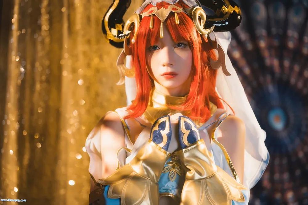 (Cosplay) [清青琴玖] 原神 妮露 Genshin Impact Nilou(25)