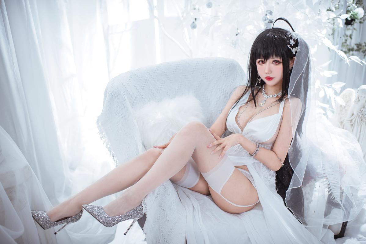 [Cosplay] 仙女月 大凤-纯白婚纱(13)