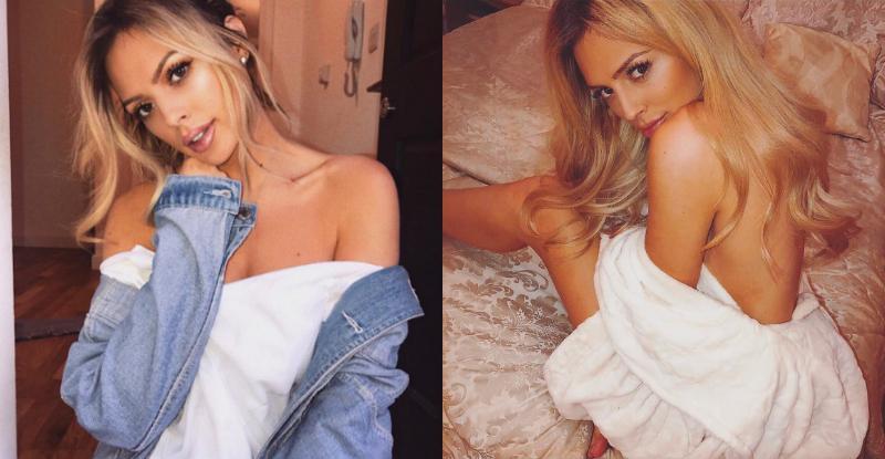 「巧克力奶妹」裸身晒浑圆美乳　萤幕传来浓郁香甜焦糖味　网友：是胸气-小湿妹图(1)