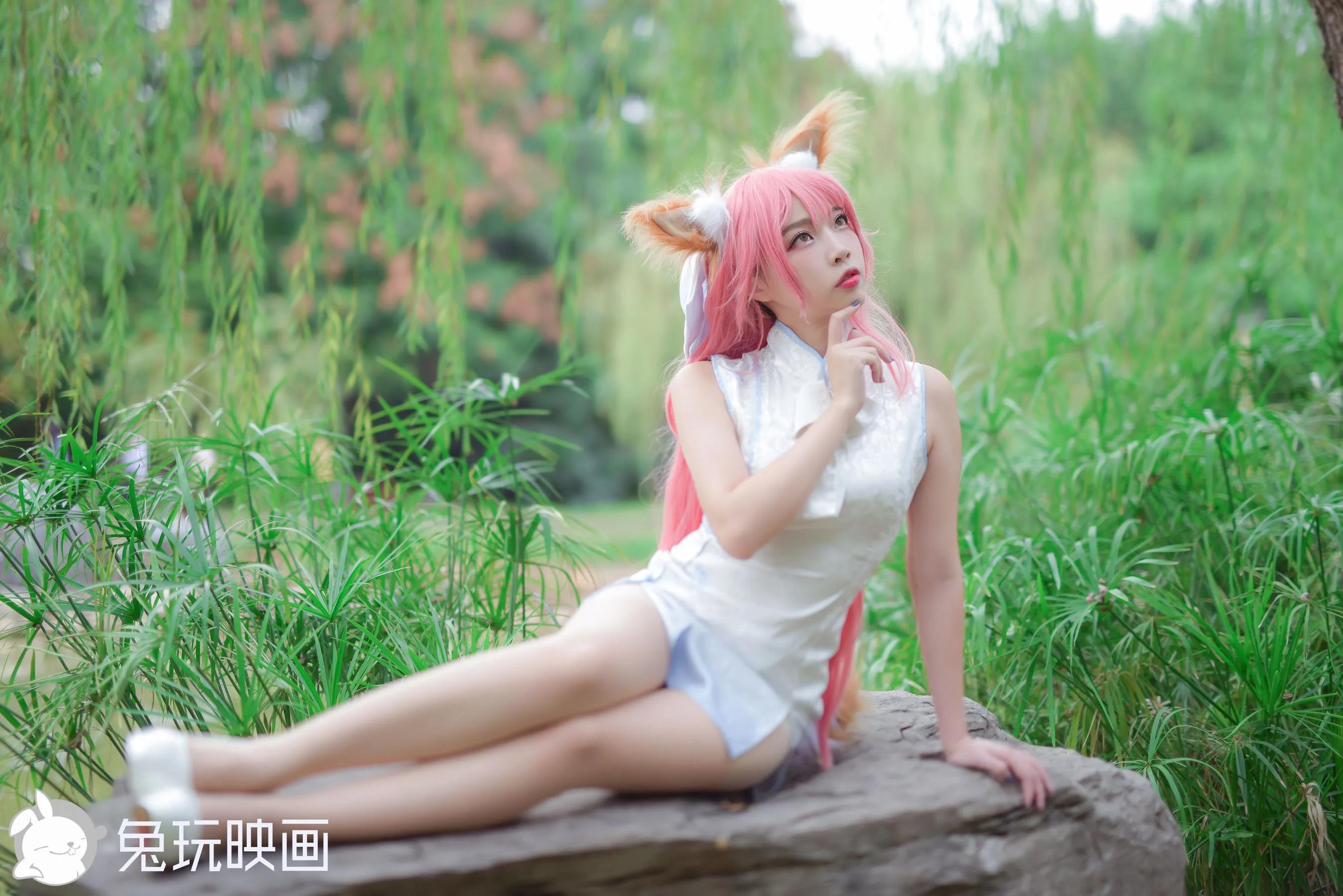 [兔玩映画] - 玉藻前白旗袍(33)