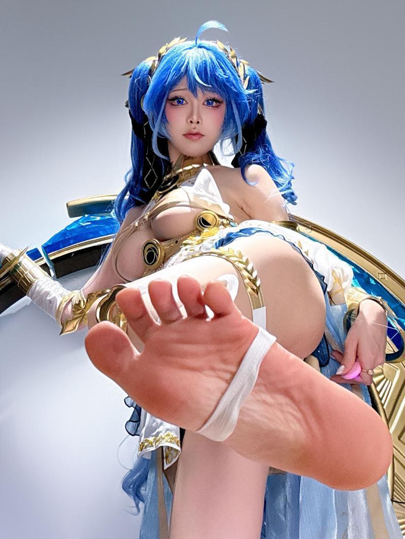 [Cosplay] 水淼Aqua 鸣潮 尤诺(92)