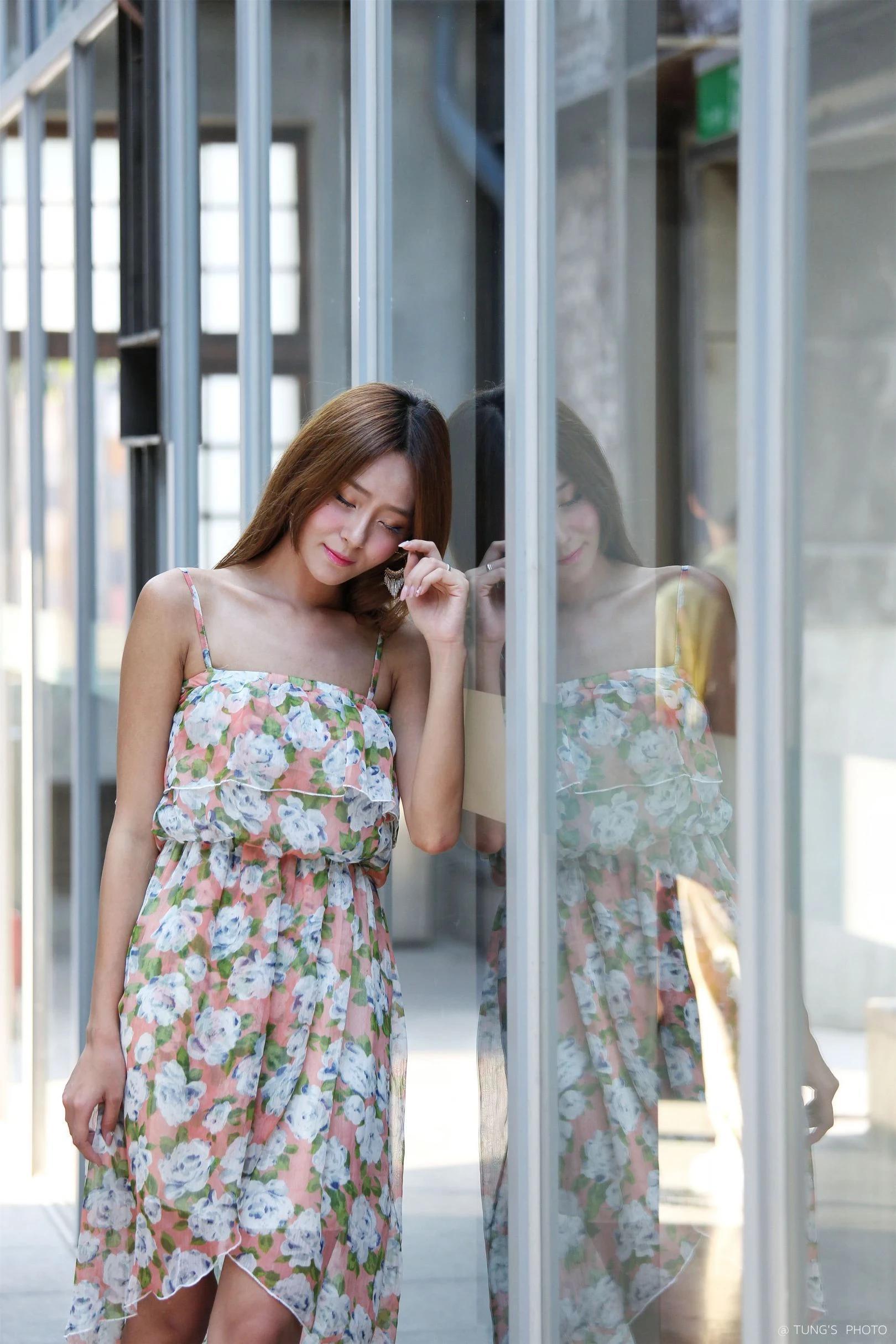 [Beautyleg番外篇] Winnie庄温妮 - 时尚街拍写真套图(22)