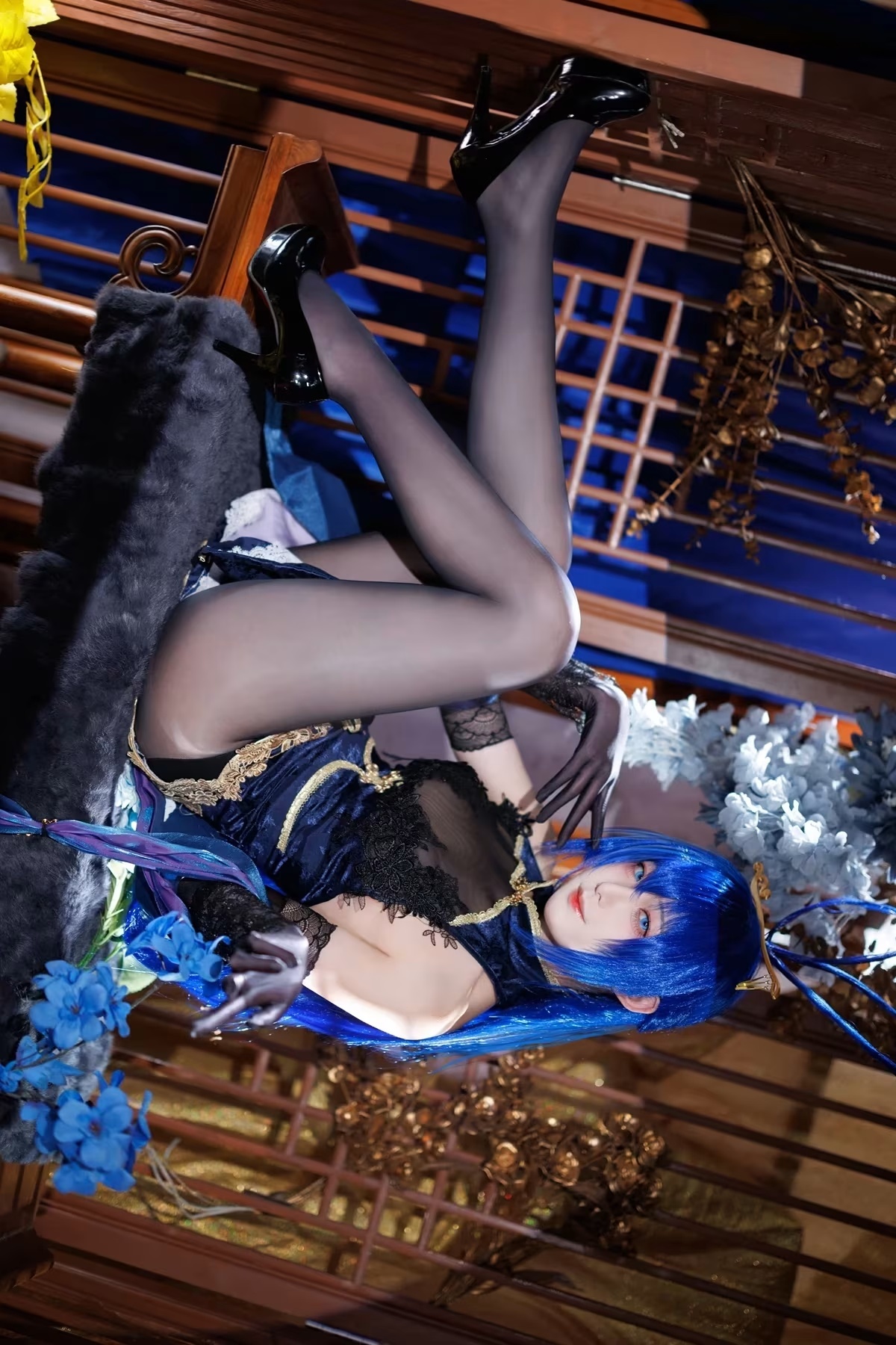 新澤西旗袍女御姐cosplay(23)